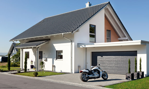 Haus mit Garage