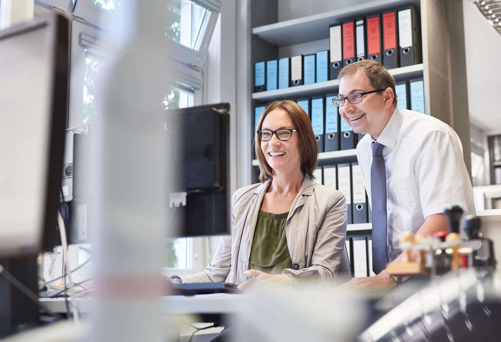 Arbeiten im Büro bei SchwörerHaus