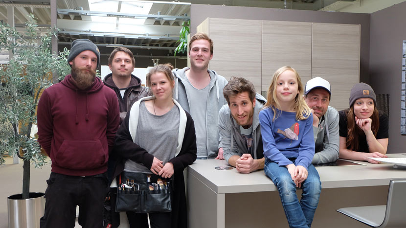 Filmteam des Schwörer Imagefilms