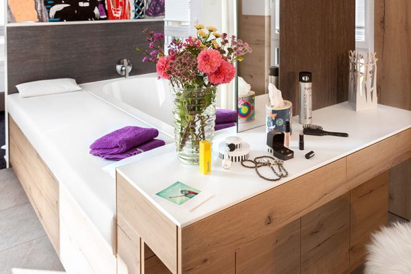 Anbau als Wellness Badezimmer