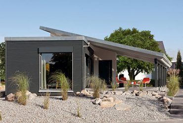 Minihaus als FlyingSpace: PV Carport