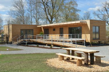 Modulhaus aus Holz als Tiny House